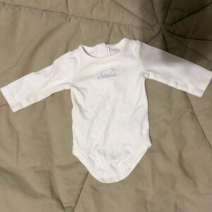 Janie and Jack Bear Onesie